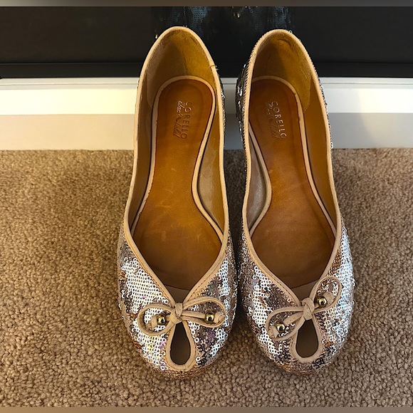 Gorgeous sparkly flats - Size 7.5 - Picture 1 of 4